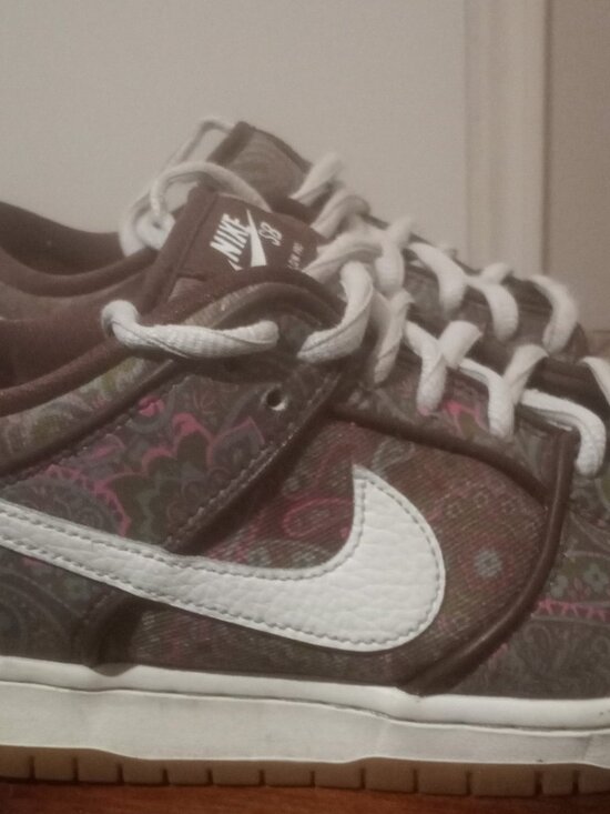 Nike Dunk Low Pro SB Paisley Brown Size 9 Men\'s DH7534 200 main image 10